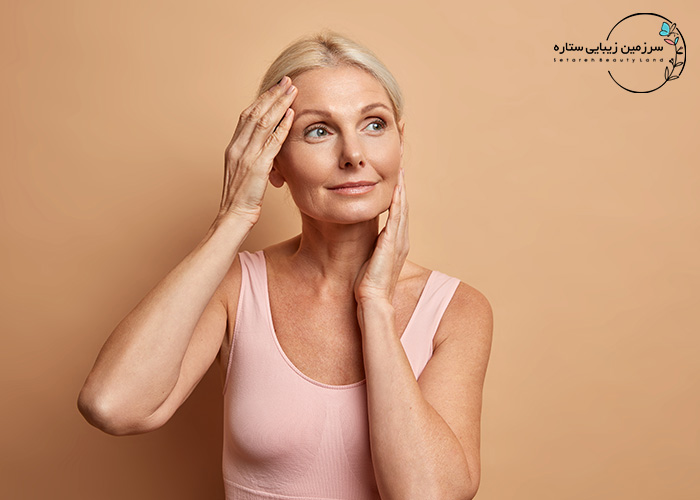 رفه چین و چروک با سلول بنیادی